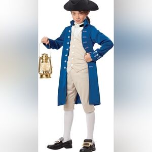 California Costumes Child Paul Revere Costume